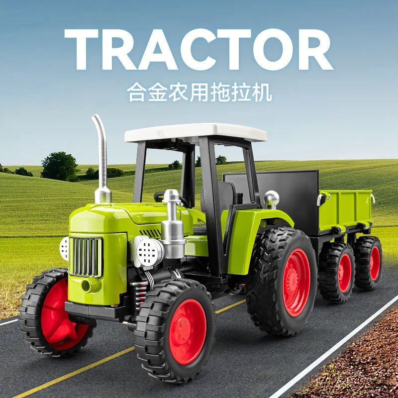 Alloy Farm Tractor Toy with Tr - đánh giá và giá Agriculture Farming For Kids