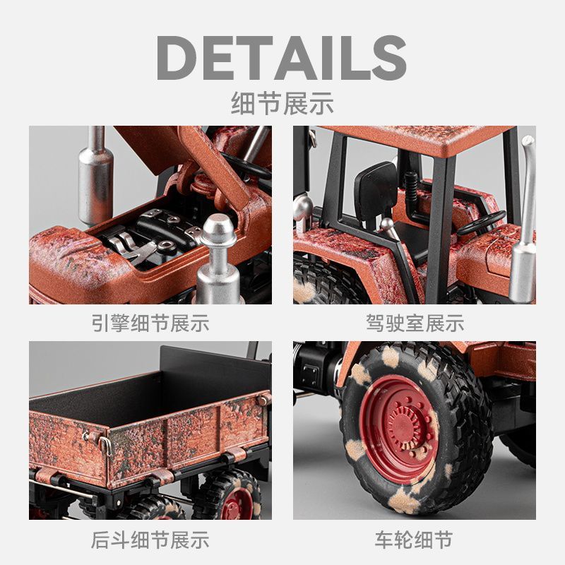 Alloy Farm Tractor Toy with Tr - đánh giá và giá Agriculture Farming For Kids