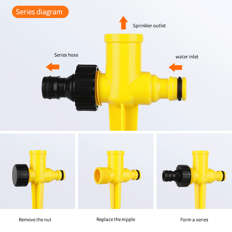 5Pcs Garden Sprinkler 360° Rot - đánh giá và giá Agriculture Farming Systems