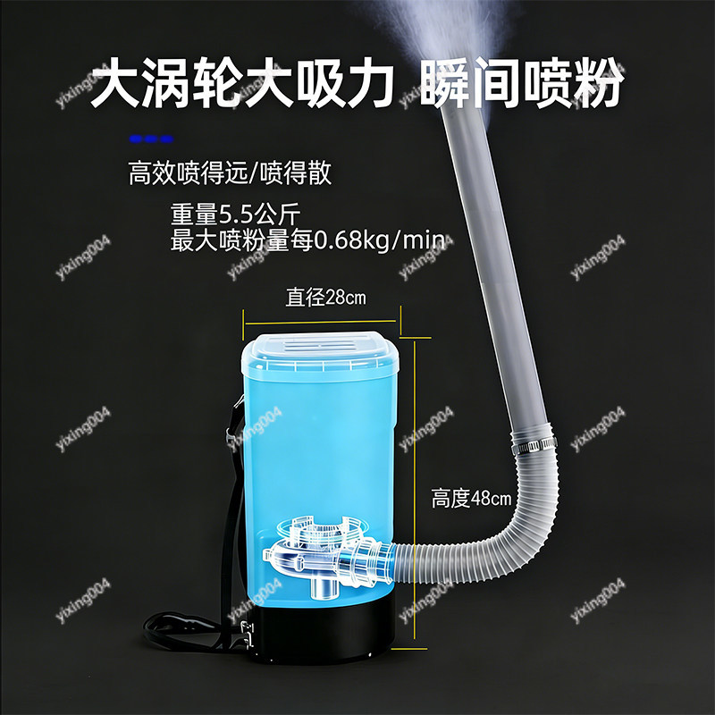 Rechargeable Dry Powder Blower - đánh giá và giá Agriculture Farming Livestock