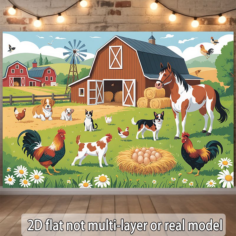 2D flat design, 1-piece banner - đánh giá và giá Agriculture Farming School