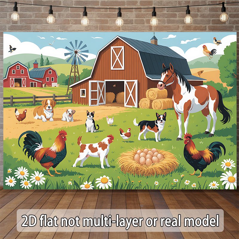 2D flat design, 1-piece banner - đánh giá và giá Agriculture Farming School