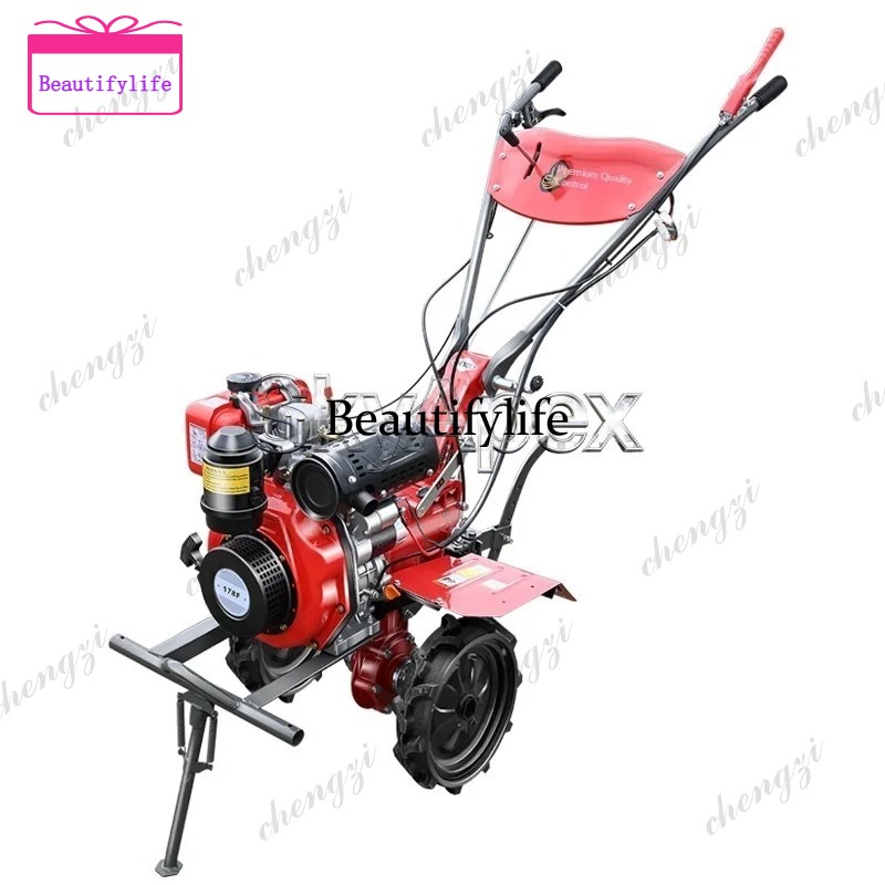 a55  New Mini Rotary Tiller Ho - đánh giá và giá Farming Agriculture Land
