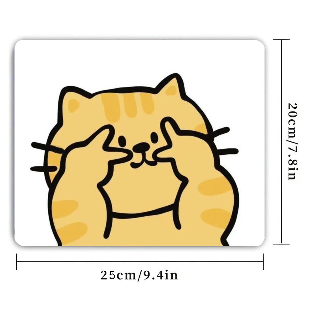 Cute  Cat Cow Gesture Pattern  - đánh giá và giá Cow Mat Rubber