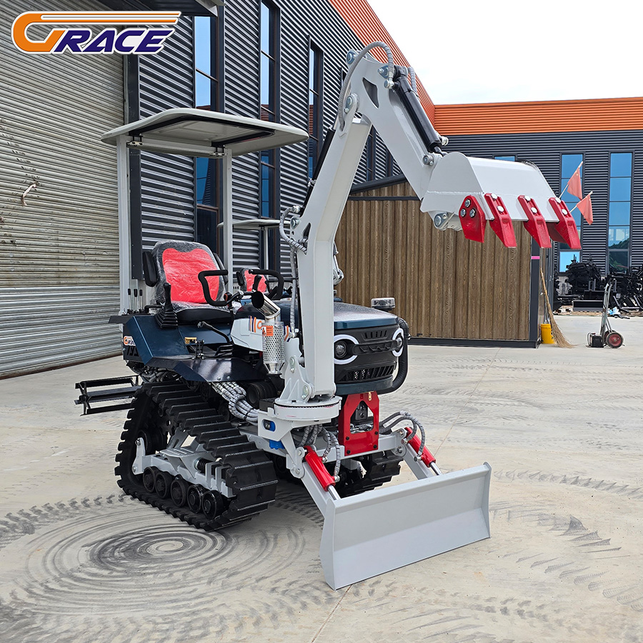30HP Diesel Rubber Track Crawl - đánh giá và giá Farming Agriculture Land