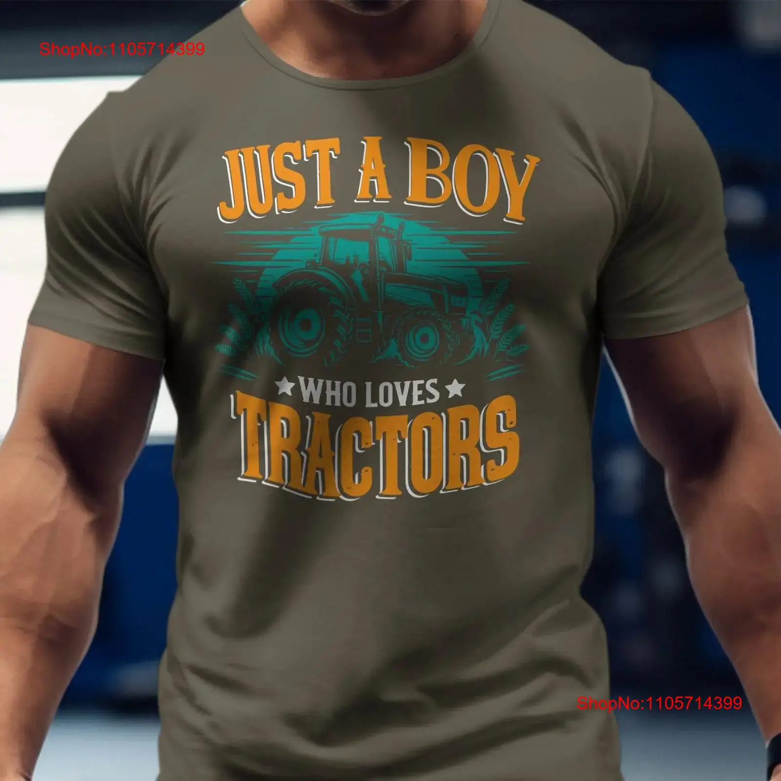 Boys Tractor T Shirt Just A Bo - đánh giá và giá Agriculture Farming For Kids