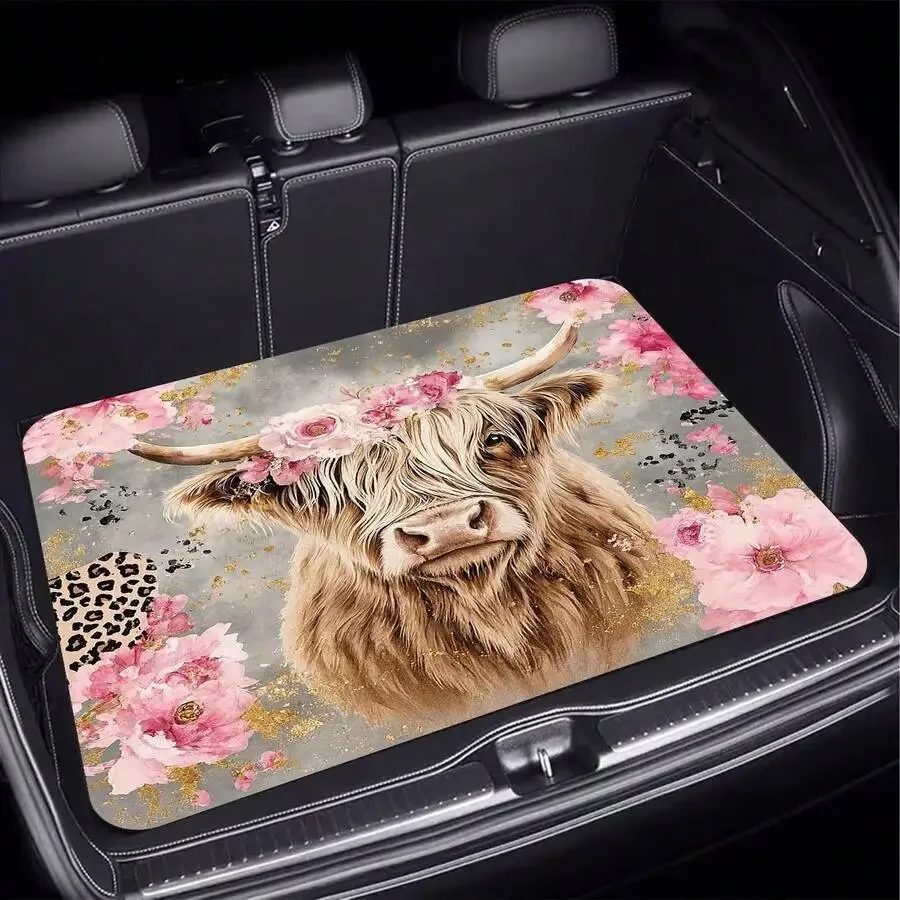 1 Piece, Scottish Highland Cow - đánh giá và giá Cow Mat Rubber