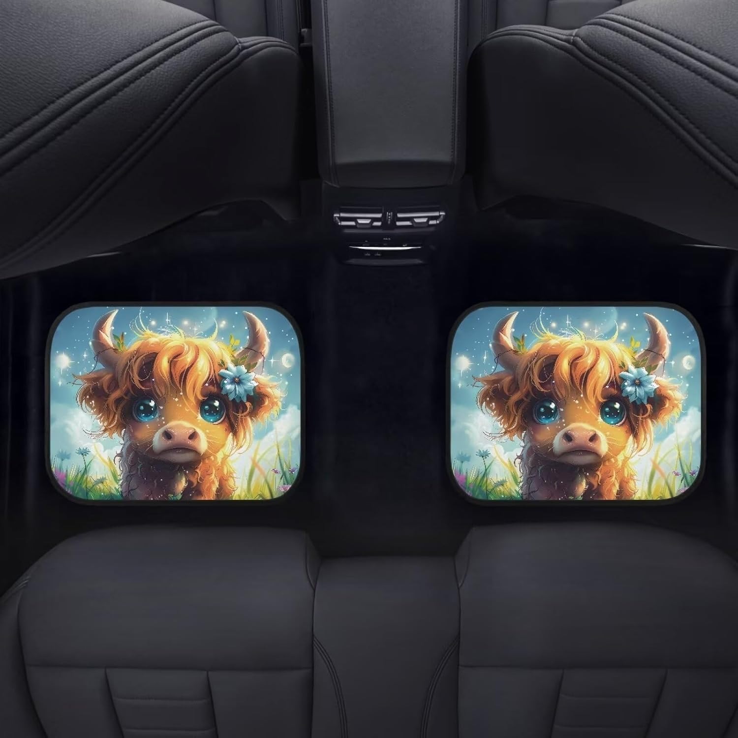 Cute Highland Cow Car Floor Ma - đánh giá và giá Cow Mat Rubber