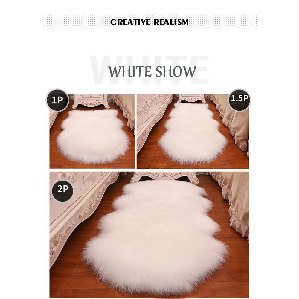 Imitation Wool Washable Fluffy - đánh giá và giá Cow Mat Rubber