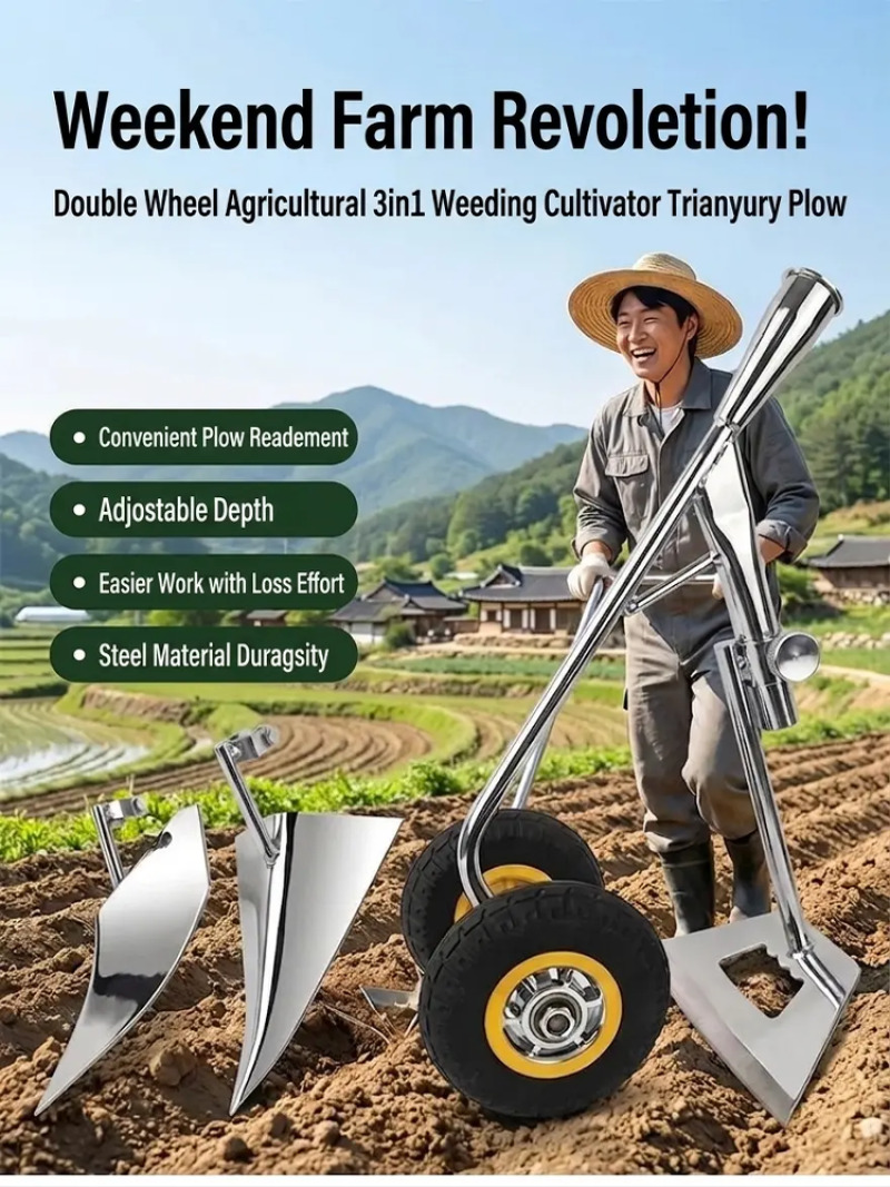 3 in 1 Hoe MultiPurpose Farmin - đánh giá và giá Agriculture Farming Hand Tools