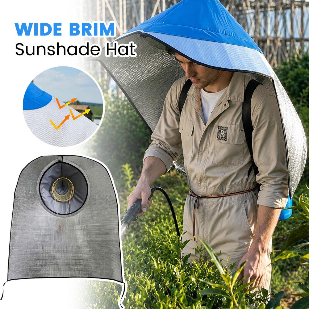 Outdoor Hooded Sun Hat Wide Br - đánh giá và giá Agriculture Farming Hats