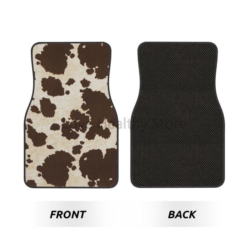 Cow Car Floor Mats Set of 4 Br - đánh giá và giá Cow Mat Rubber